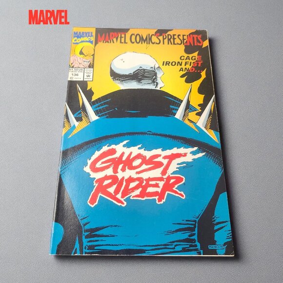 VTG ⭐️ 1993 Ghost Rider Wolverine Flip Issue - Picture 1 of 5